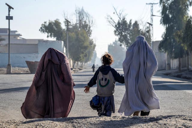 <p>The Taliban has barred females from education after sixth grade</p>