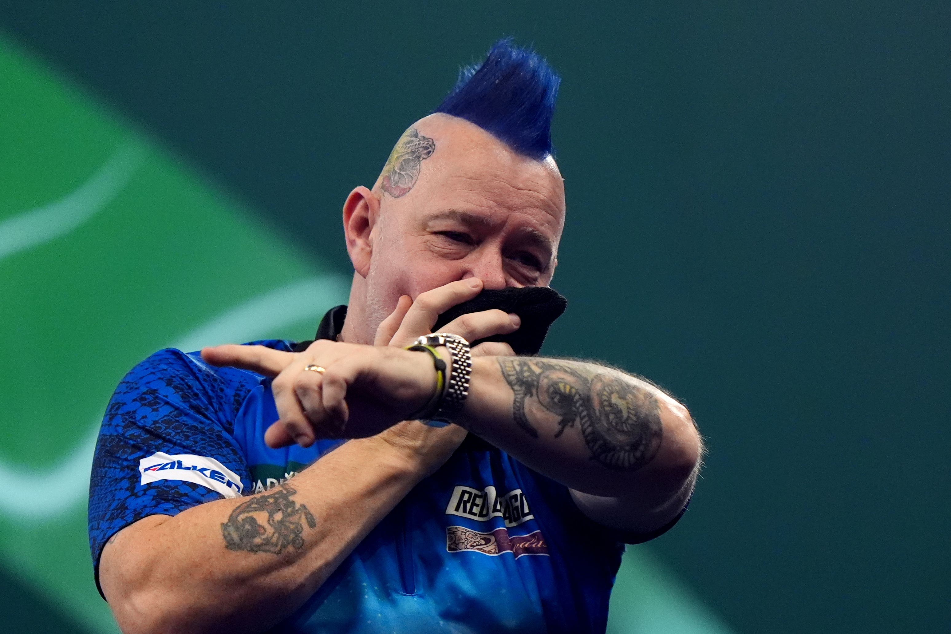 It’s amazing – Peter Wright emotional after knocking out champion Luke Humphries