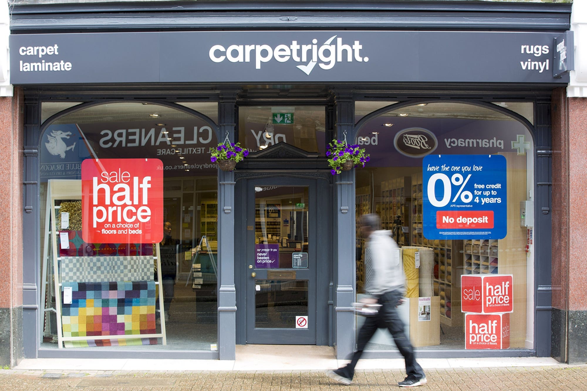 Carpetright entered into administration in 2024 (Jason Alden/Carpetright/PA)