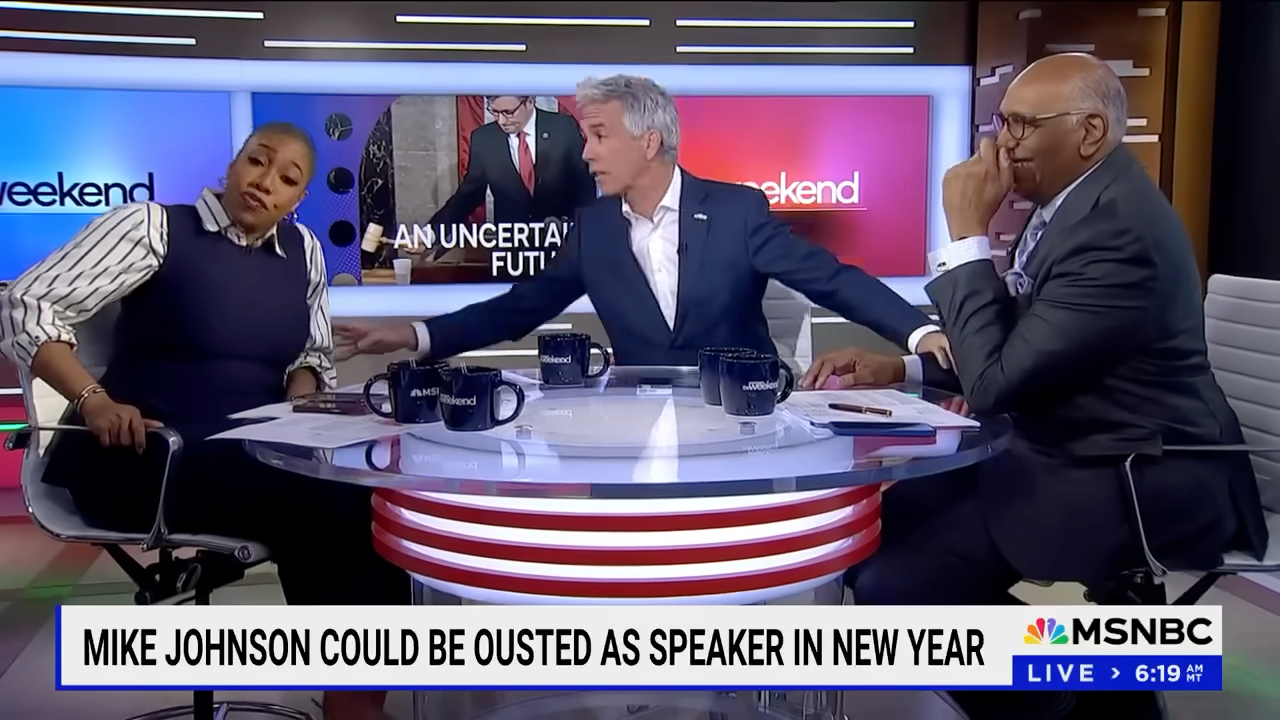 Former GOP congressman Joe Walsh left an MSNBC panel in stitches after suggesting that Kevin McCarthy could return as House Speaker