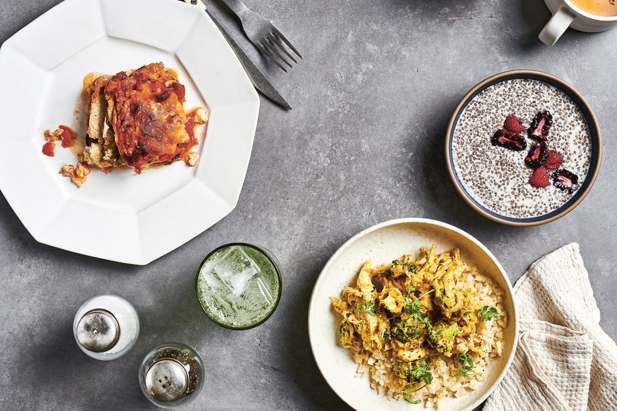 Five-day keto diet reset: Chia pudding, curry chicken and veggie lasagne to boost mental health and banish belly fat