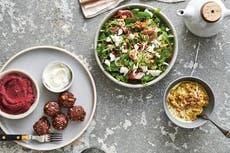Day three of our exclusive five-day keto diet plan: ‘Oat’ meal, goats cheese salad and vegan meatballs