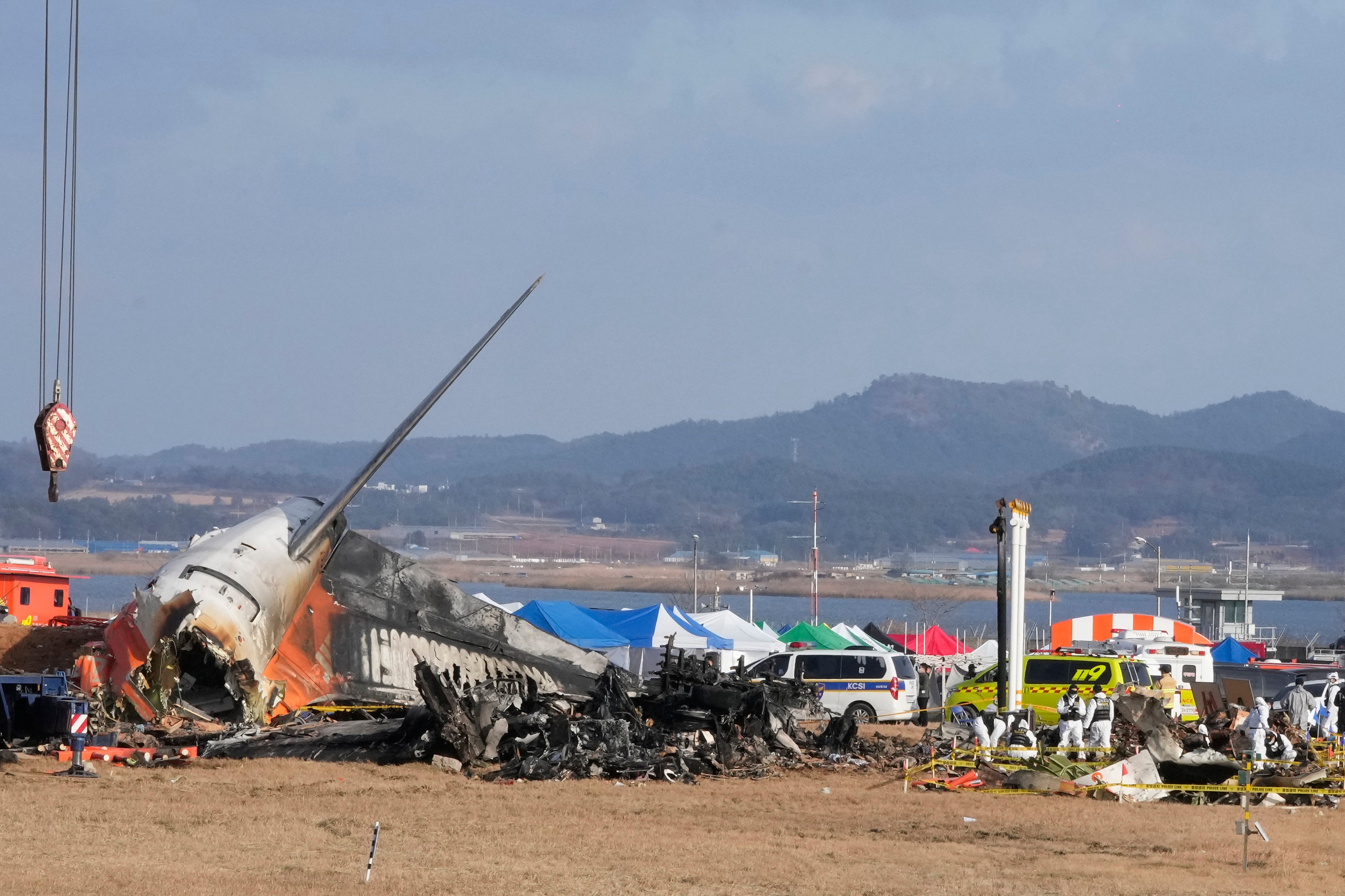 South Korea Plane Fire