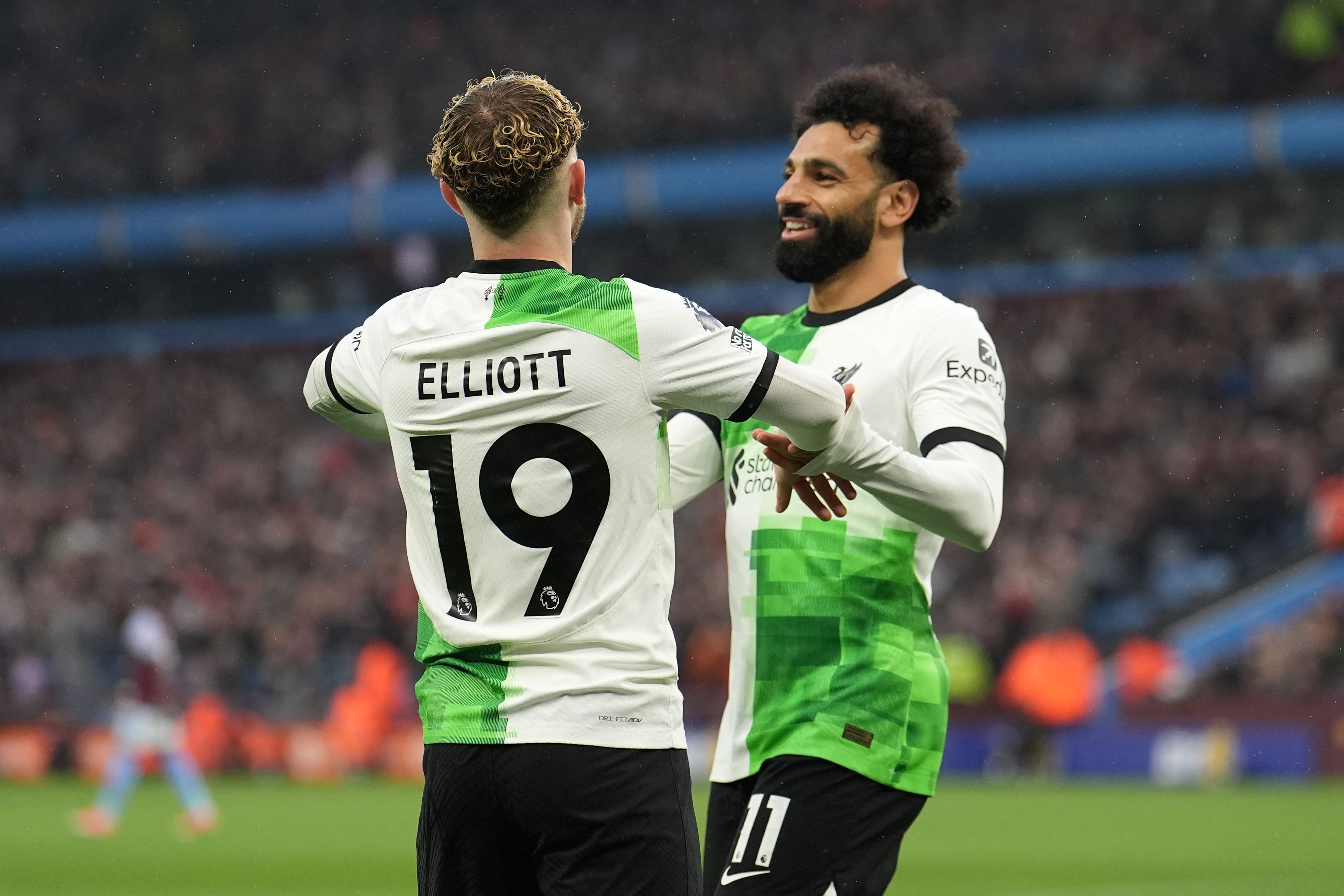 Harvey Elliott is desperate for Mohamed Salah to stay at Liverpool (Martin Rickett/PA)