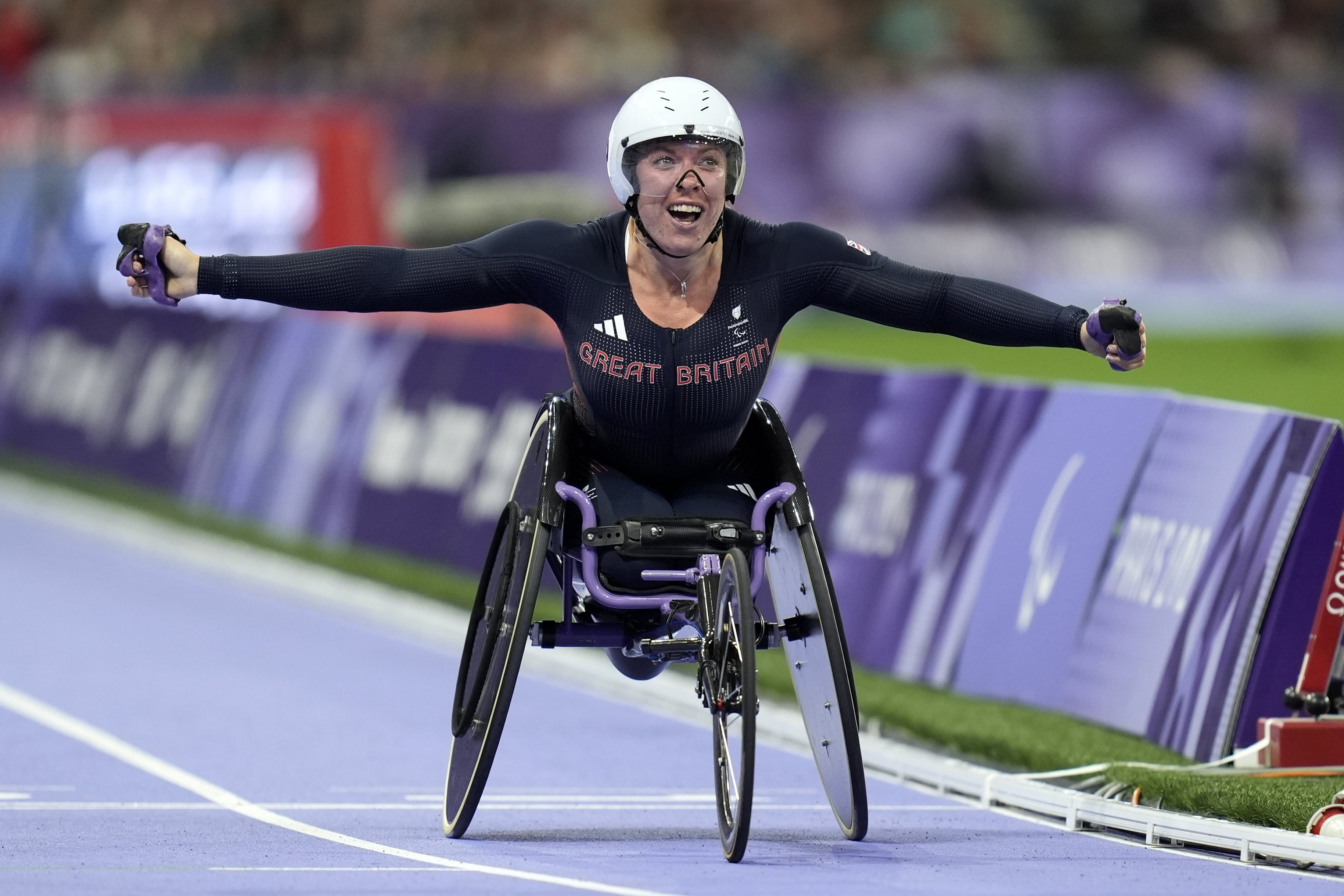 Hannah Cockroft is now a nine-time Paralympic champion