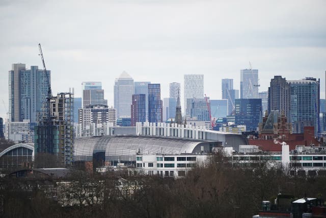 London stocks were firmly lower on Monday (Jonathan Brady/PA)