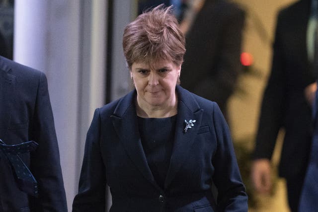 <p>Nicola Sturgeon </p>