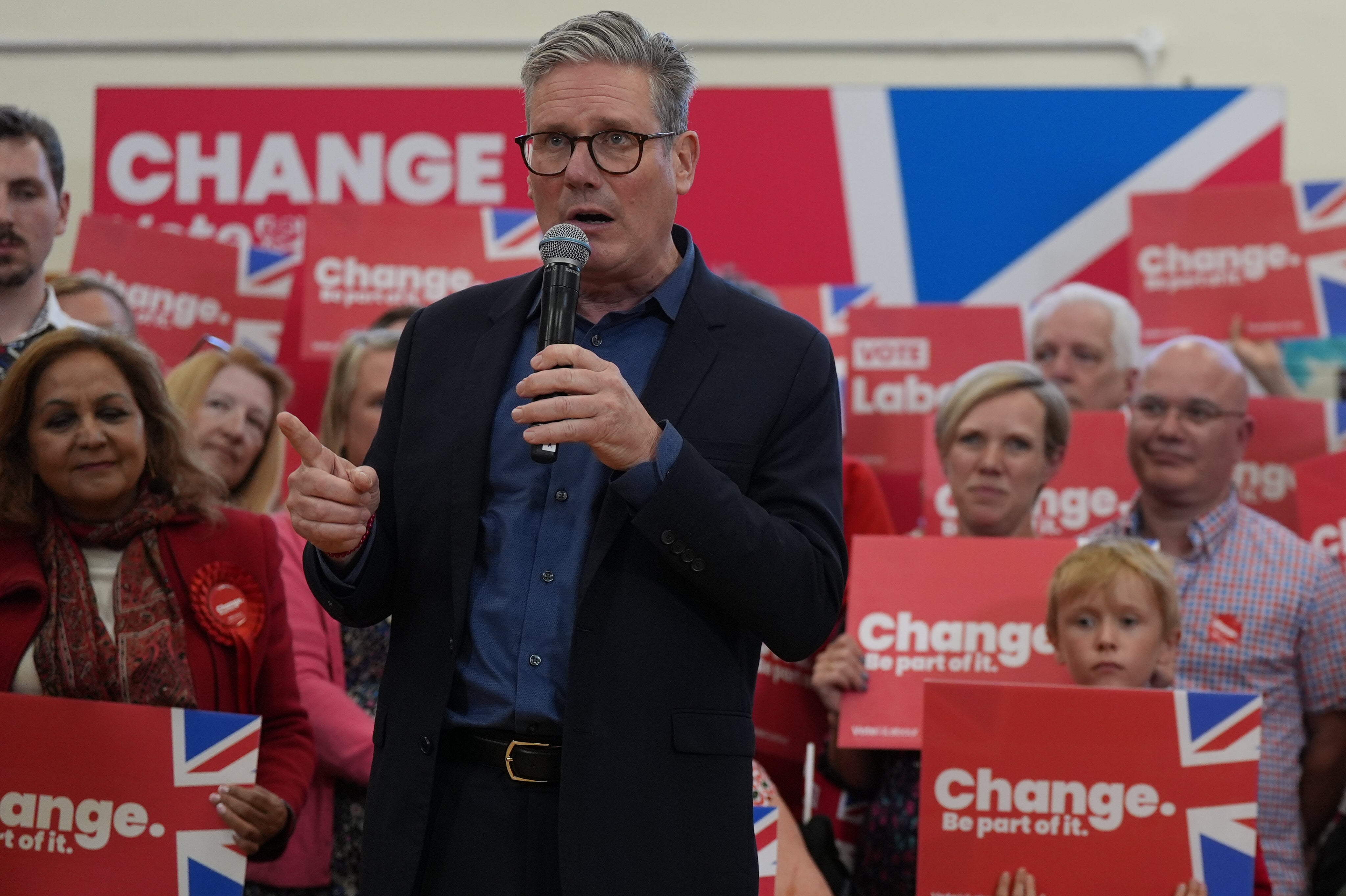 Sir Keir Starmer PM (Jacob King/PA)