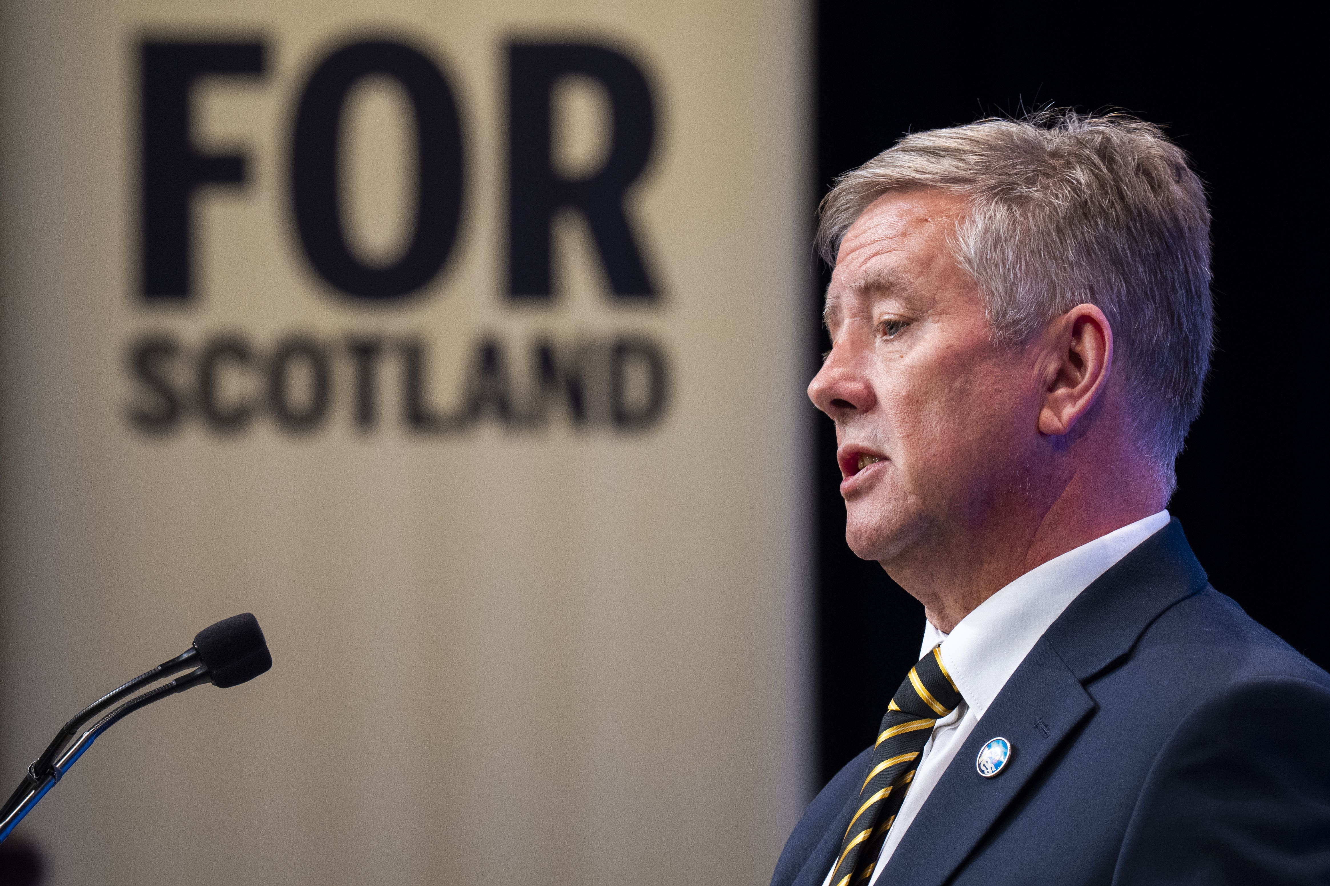 SNP depute leader Keith Brown said independence was the only way of escaping the ‘Westminster status quo’ (Jane Barlow/PA)