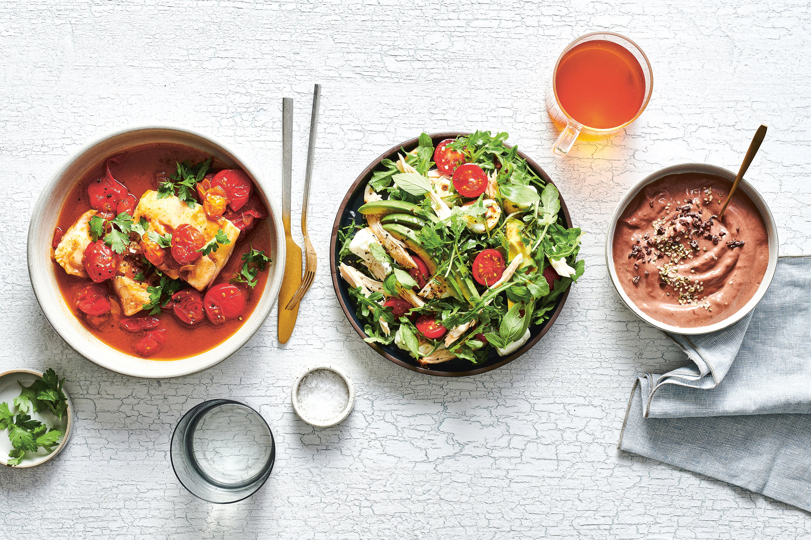 Start your day with a breakfast that feels like dessert and end it with a rich, spicy broth