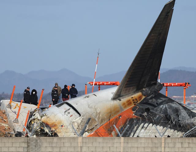South Korea Plane Fire