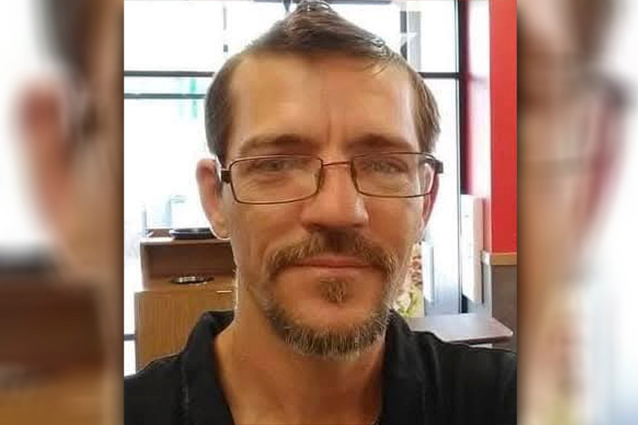 Virgil Thew, 47, has been named a person of intersted in connection to the death of three female victims