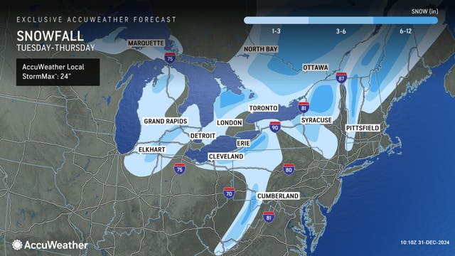 First polar vortex of 2025 will bring dangerously frosty temperatures ...