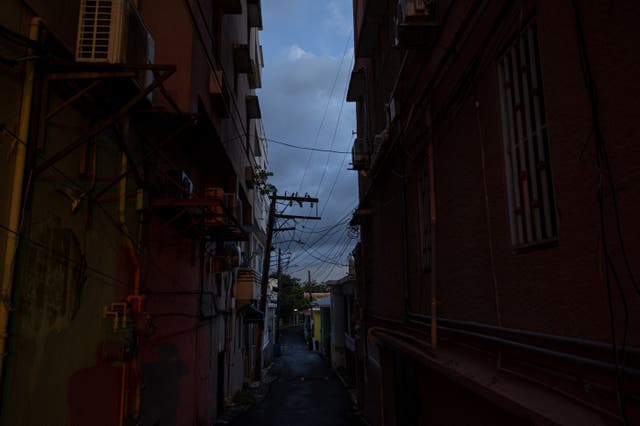 <p>Millions of people in Puerto Rico awoke without power on Tuesday after a sweeping blackout took out most electrical power </p>