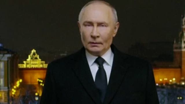 <p>Putin makes pledge to Russia’s soldiers in New Year address.</p>