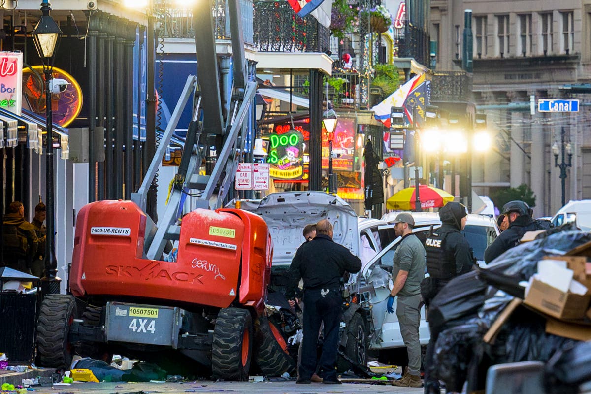 New Orleans attack suspect is identified and had ISIS flag when he plowed ...