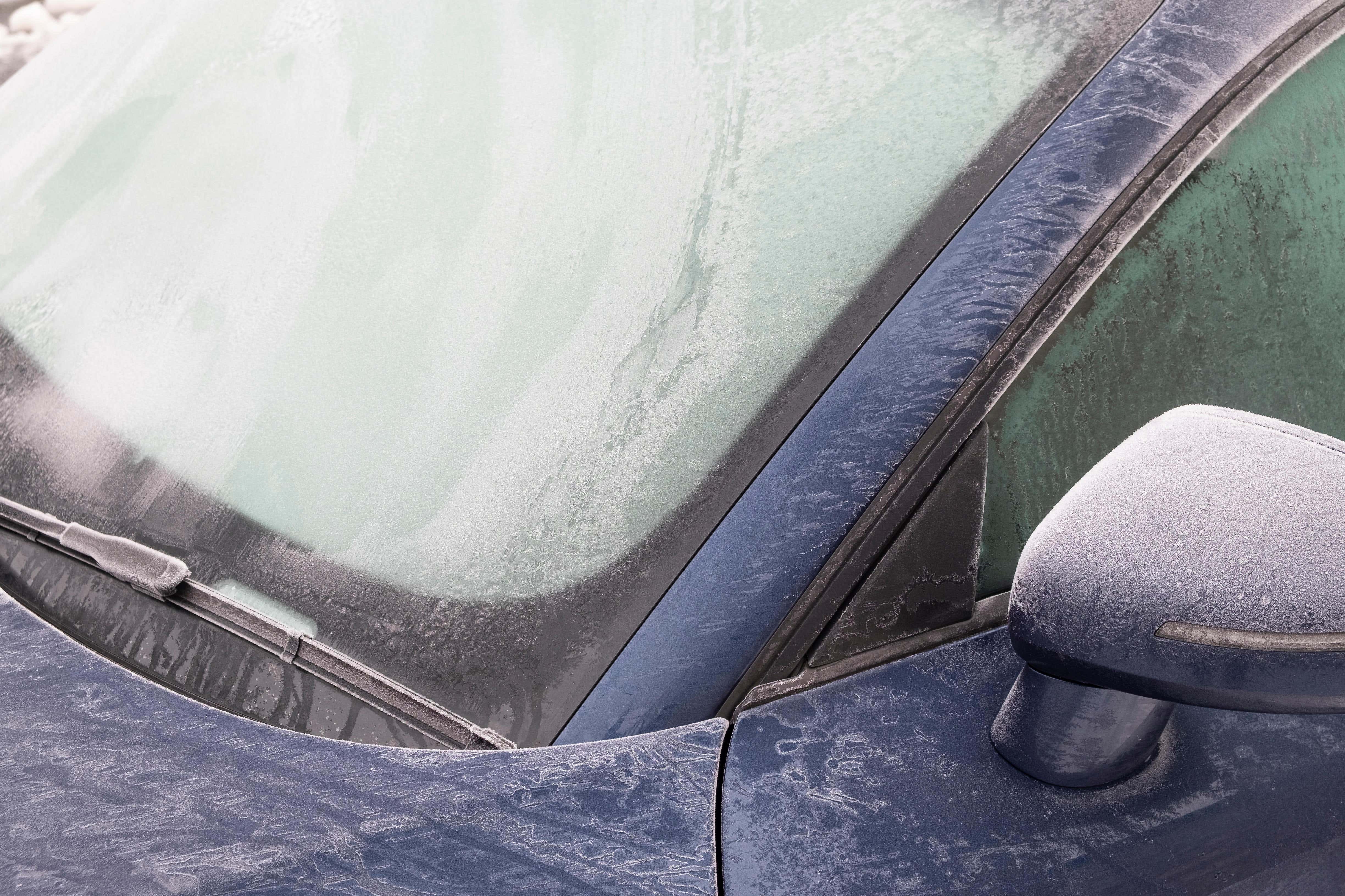 One in four (25%) UK drivers admits leaving their car running unattended to de-ice the windscreen, a new survey suggests (Alamy/PA)