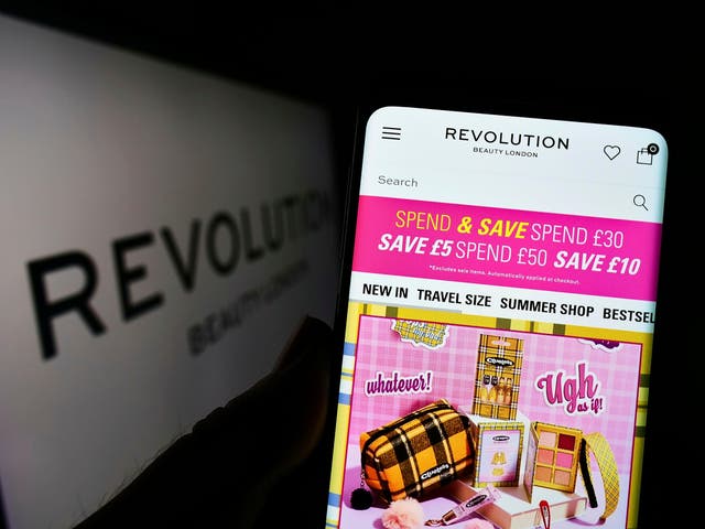 <p>Revolution Beauty, which sells make-up and cosmetics online and through concessions, had formally put itself up for sale last month</p>