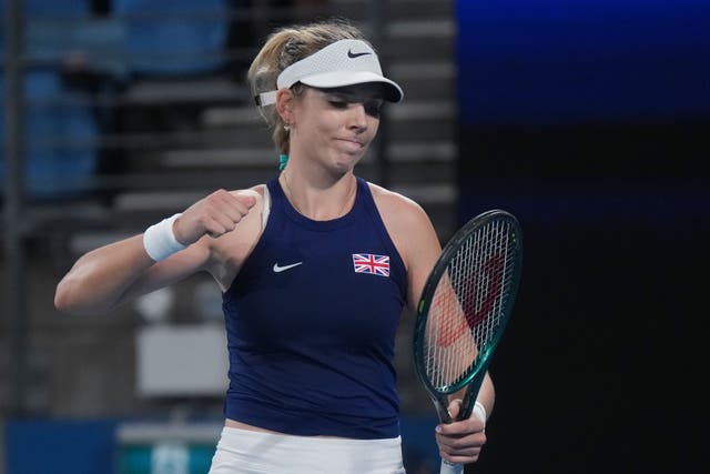 <p>Katie Boulter was left to rue her missed opportunities as Poland beat Great Britain </p>