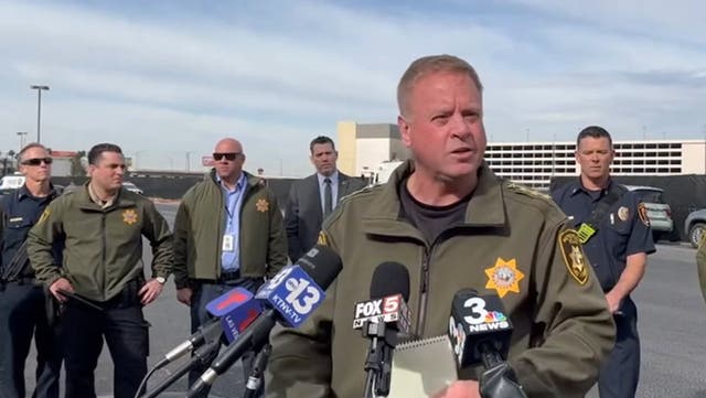 <p>Las Vegas police give update on Cybertruck explosion outside Trump hotel.</p>