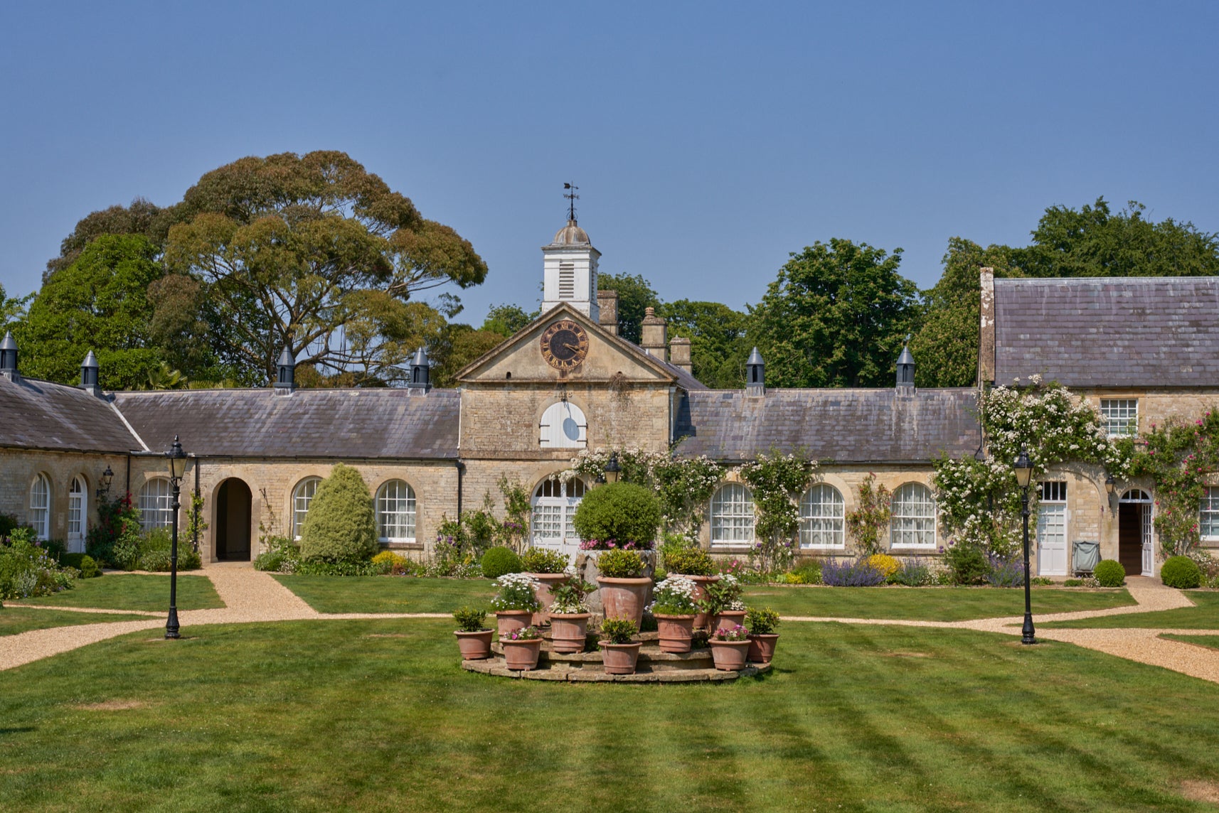 Local products are used at the spa at Lucknam Park