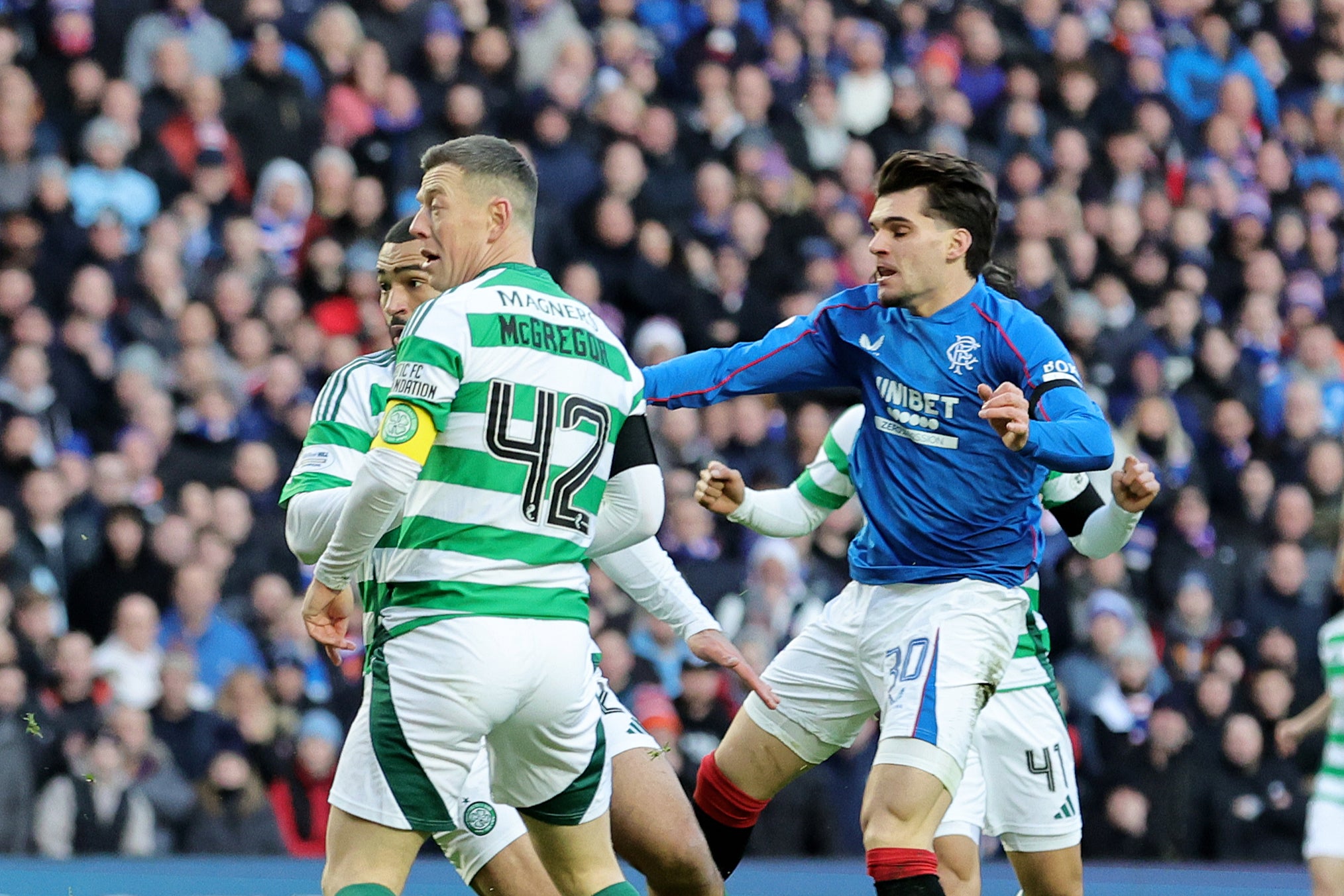 Ianis Hagi opened the scoring for Rangers