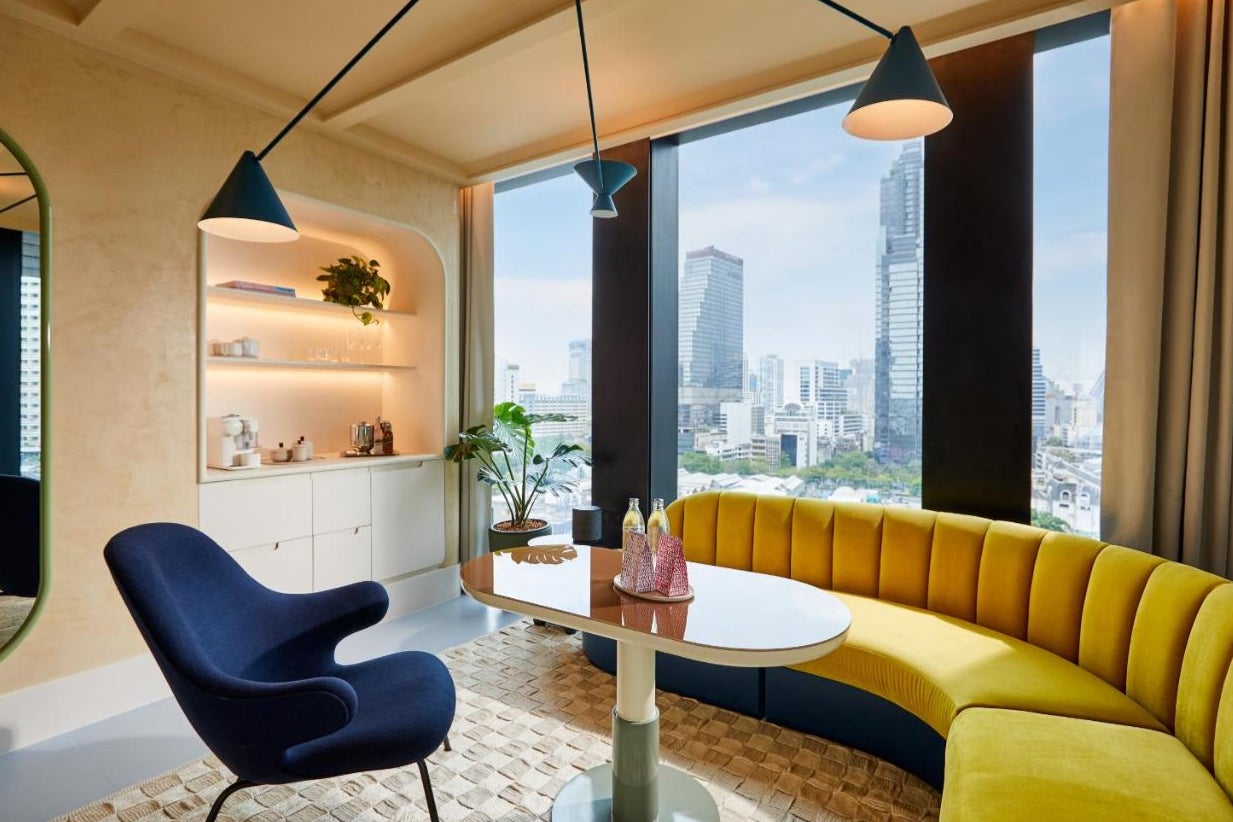 High life: Bold rooms at The Standard in Bangkok come at surprisingly good prices