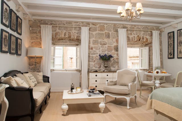 <p>Stone houses have been repurposed to make a boutique place stay at St Joseph’s</p>