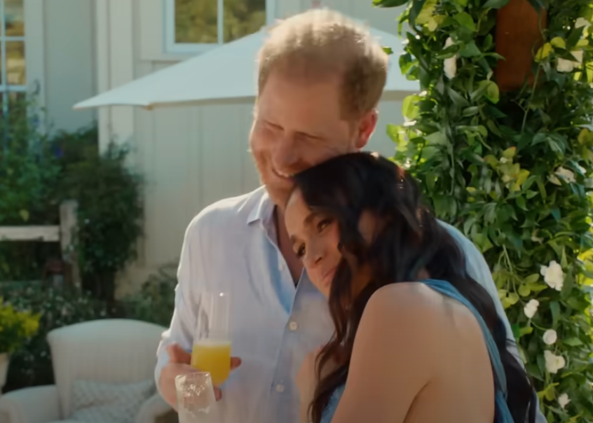 Prince Harry in the trailer for Meghan Markle’s new reality series