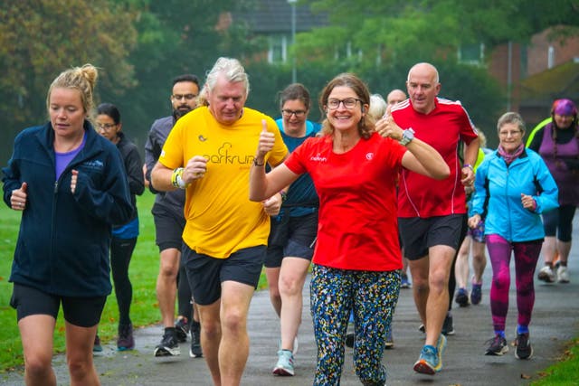 <p>On the run: parkrun now attracts 300,000 people every week</p>