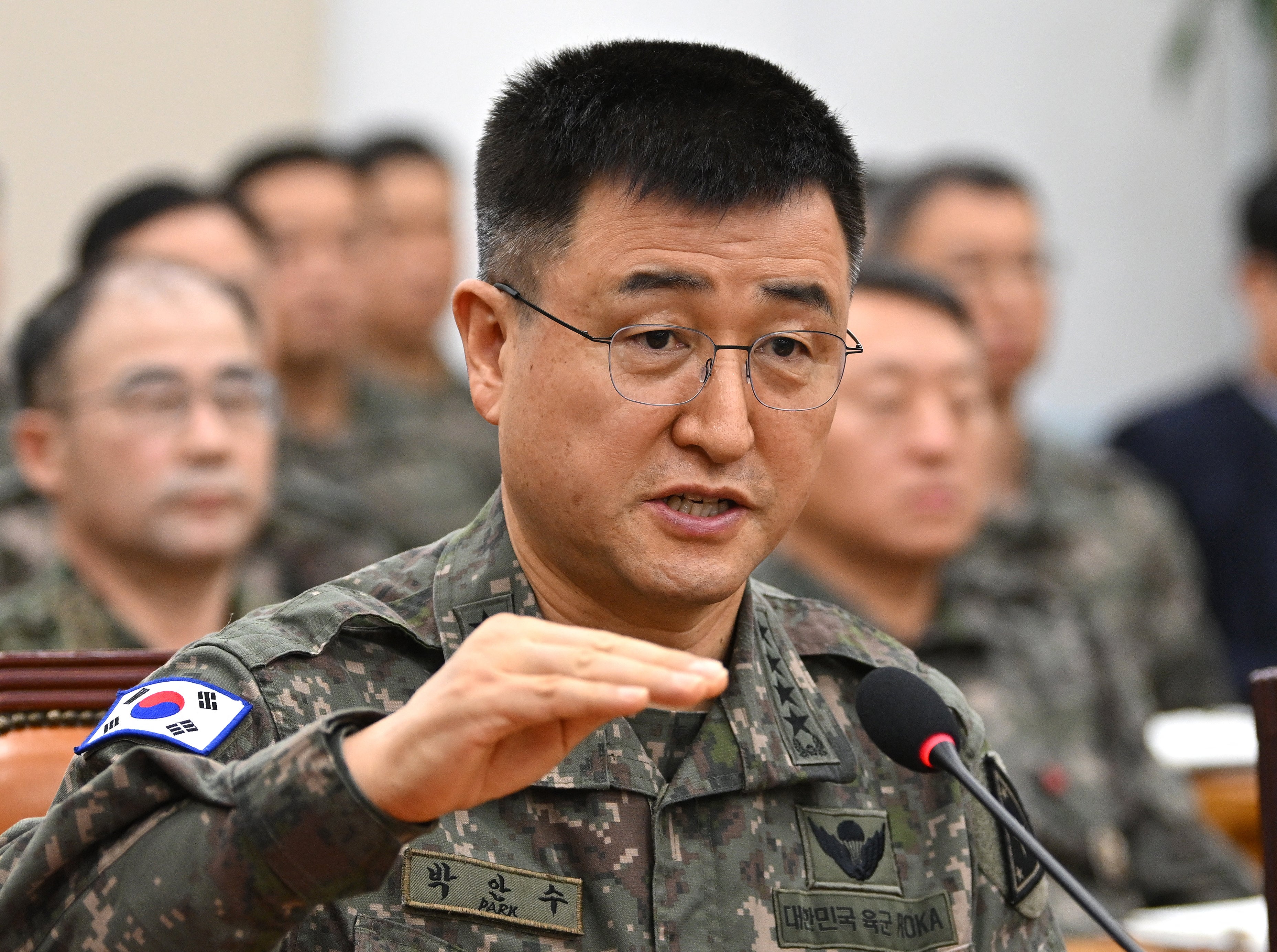 South Korea Army chief General Park An-su