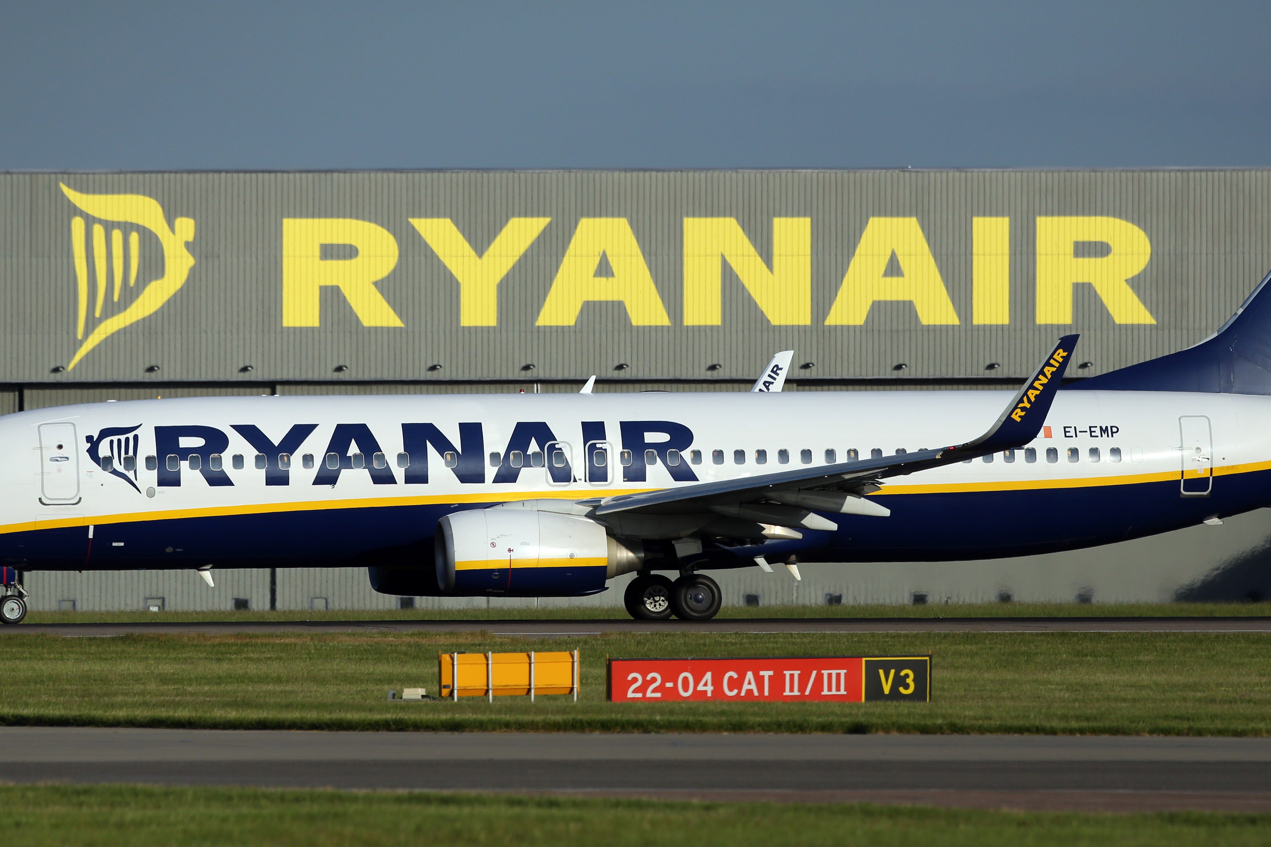 Ryanair carried more passengers in December despite disruption at its main UK hub at Stansted airport (Chris Radburn/PA)