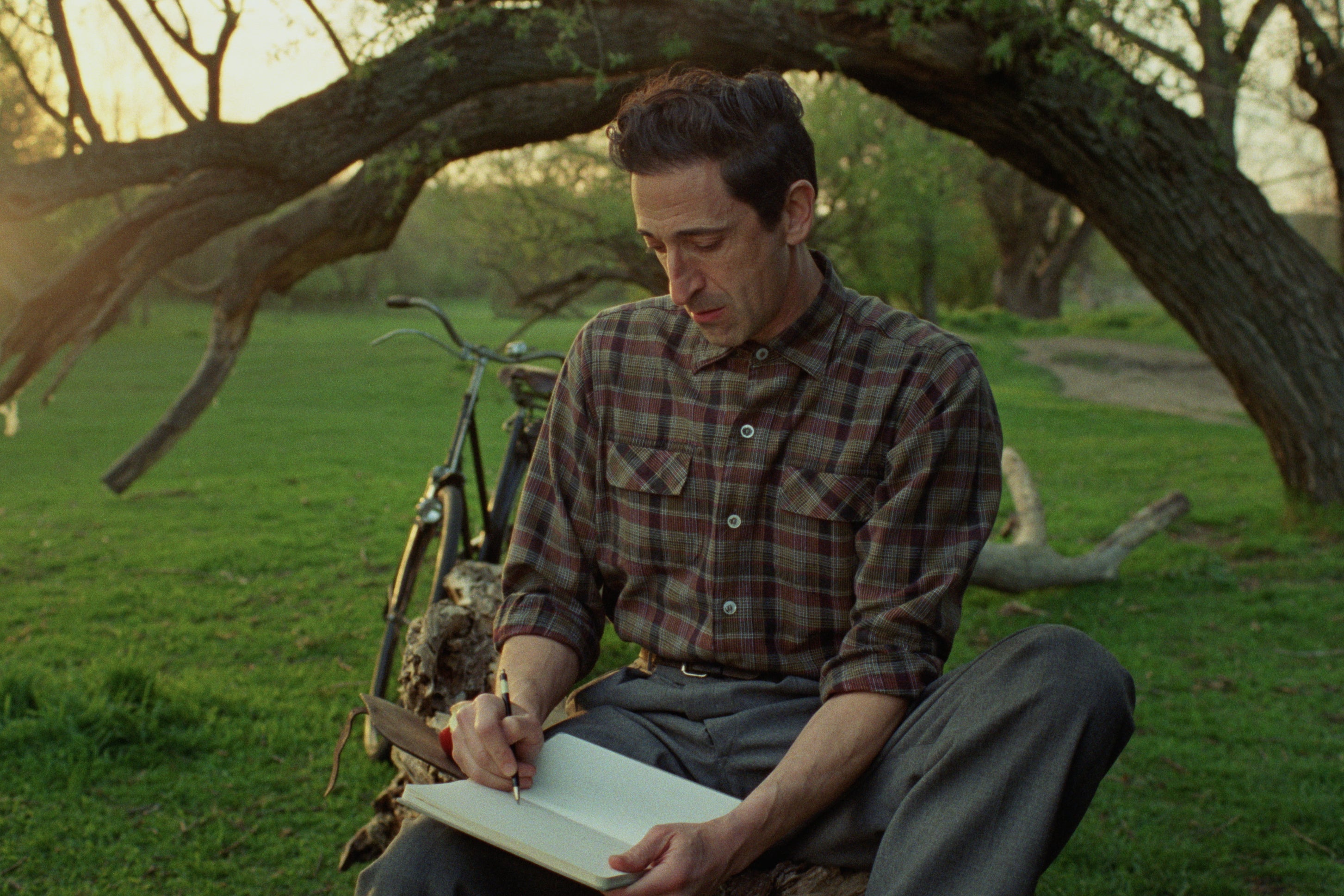 Adrien Brody in ‘The Brutalist’