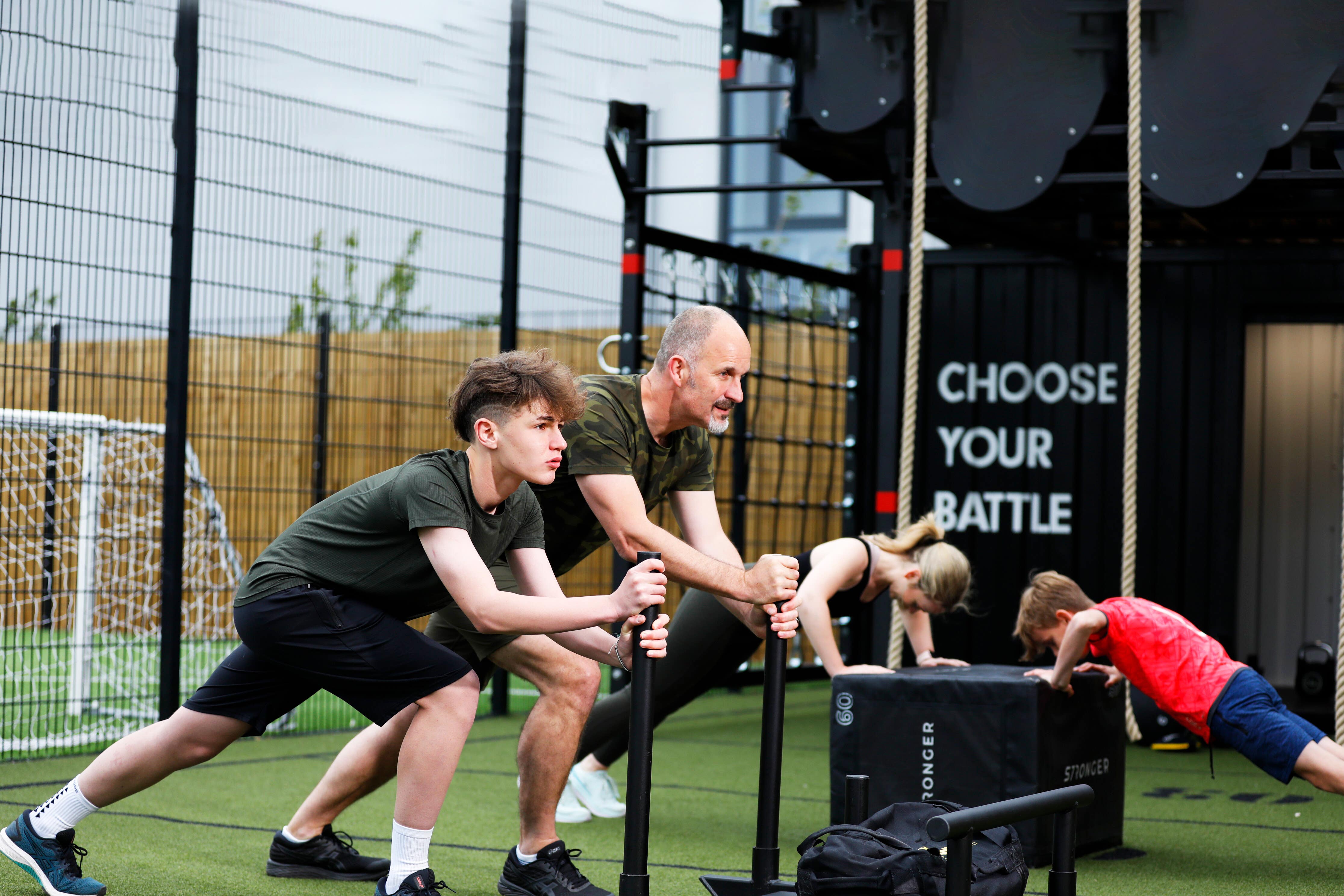 Put your weight behind family fitness (David Lloyd Clubs/PA)