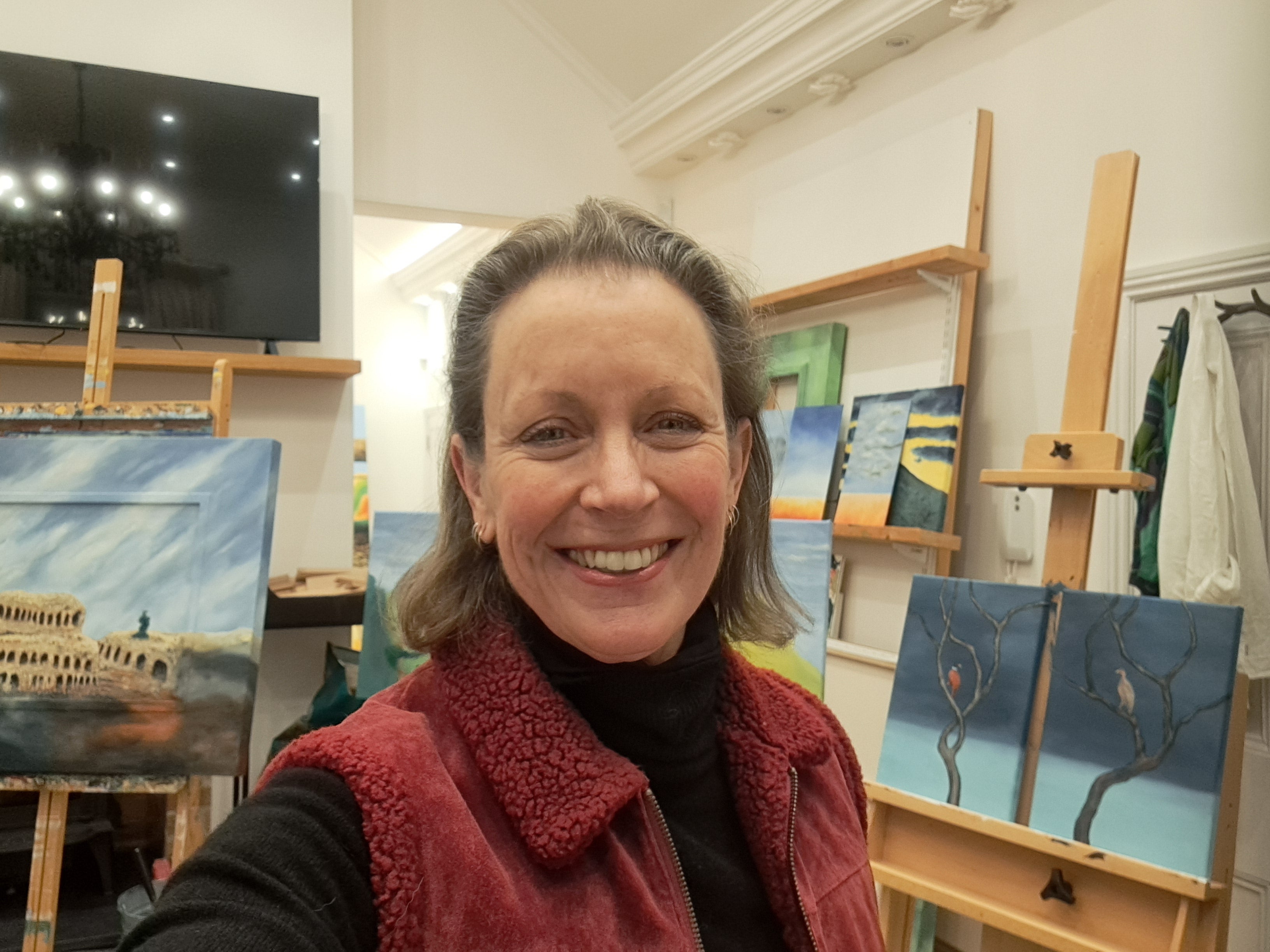 <p>Happy new year from Frieda Hughes</p>