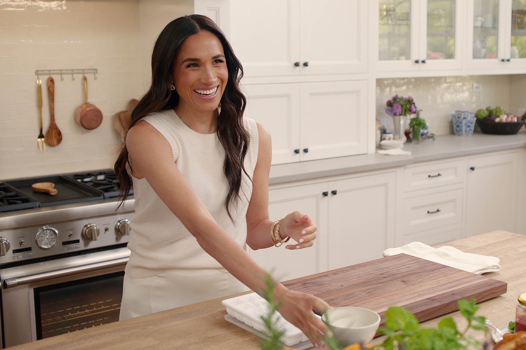 <p>The Duchess of Sussex shared the trailer for her new Netflix show ‘With Love, Meghan’ on Instagram </p>