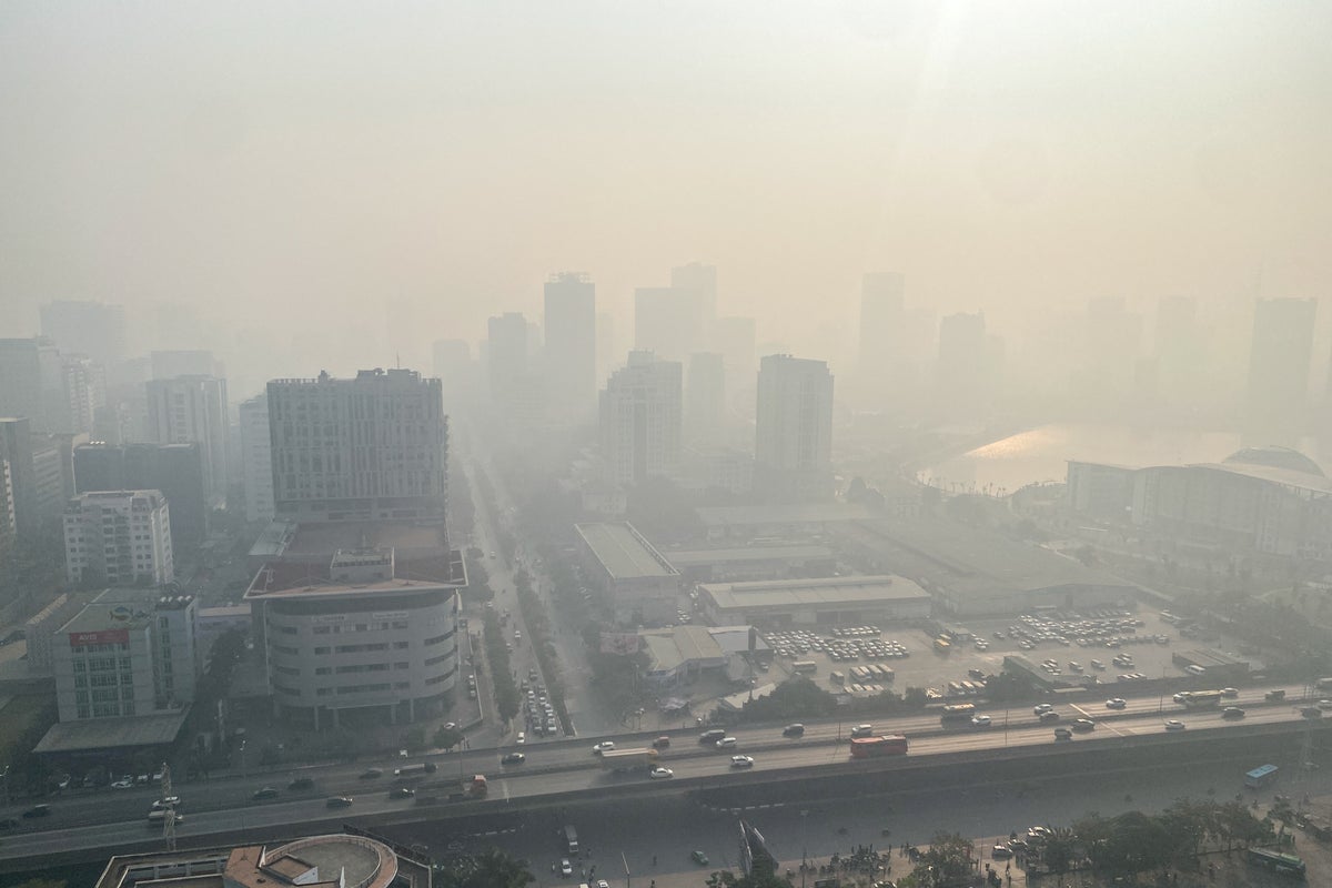 Inside one of the world’s most polluted city covered by toxic smog