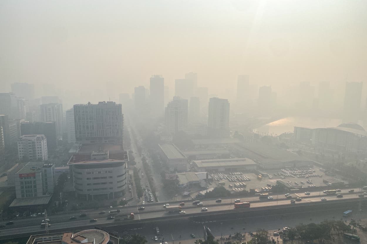 Inside one of the world’s most polluted city covered by toxic smog ...