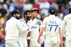 Jasprit Bumrah gives India hope after Australia seize control in fiery day one