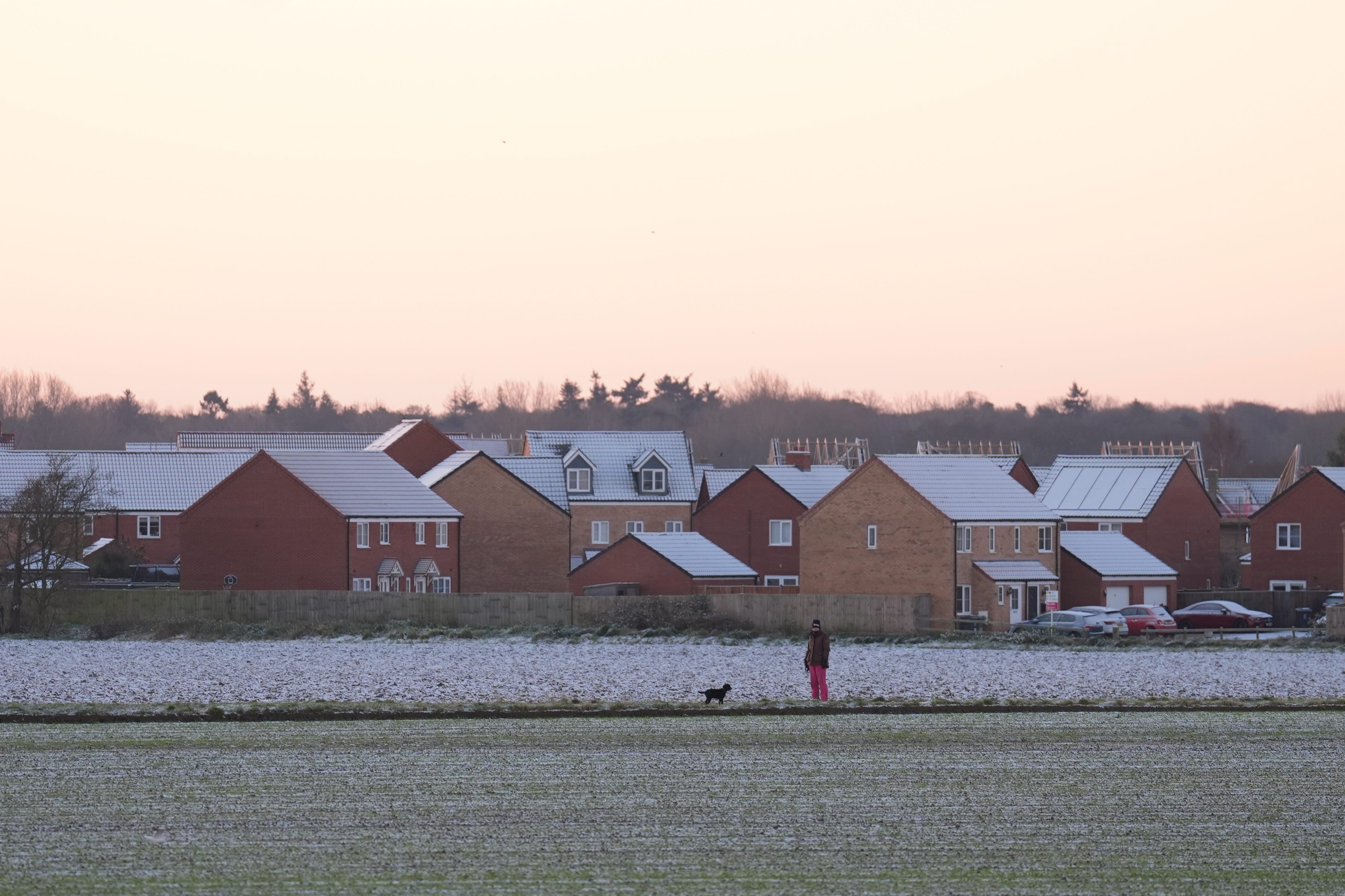 Much of country woke to freezing, frosty conditions on Friday (Joe Giddens/PA)