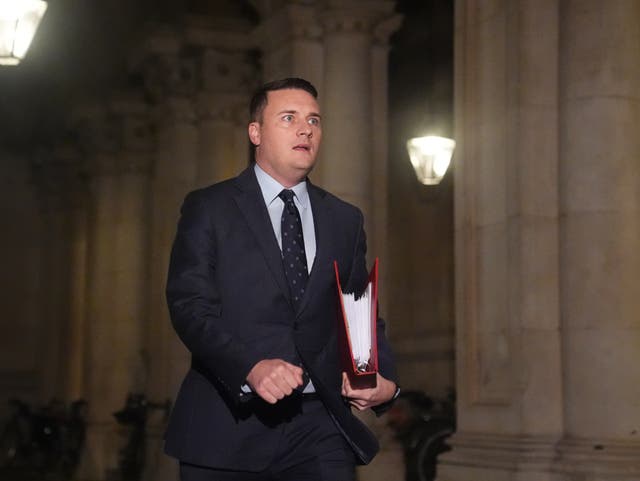 <p>Health Secretary Wes Streeting said Mr Musk’s comments were ill-informed (James Manning/PA)</p>