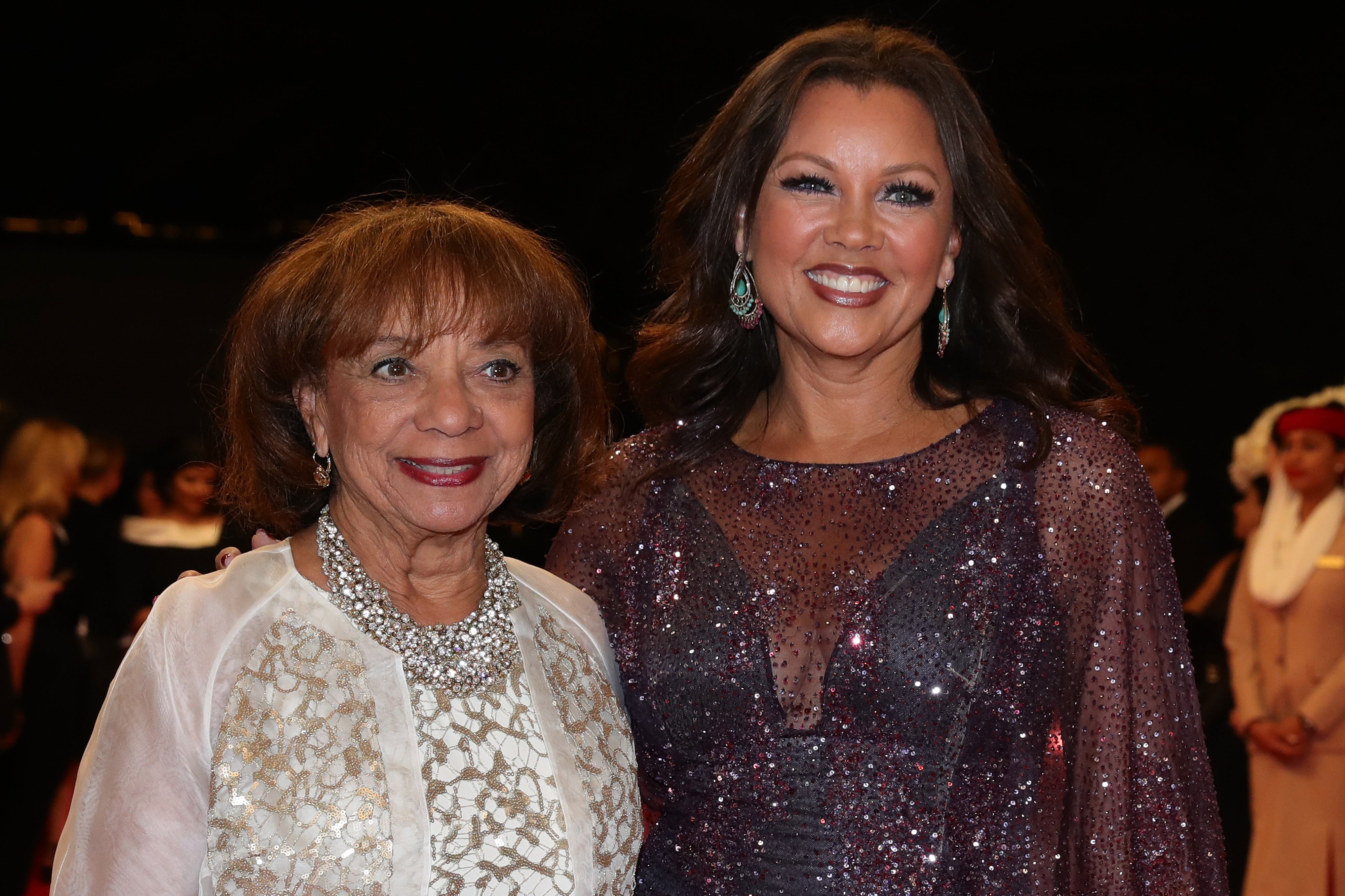 Vanessa Williams, right, with her mother Helen