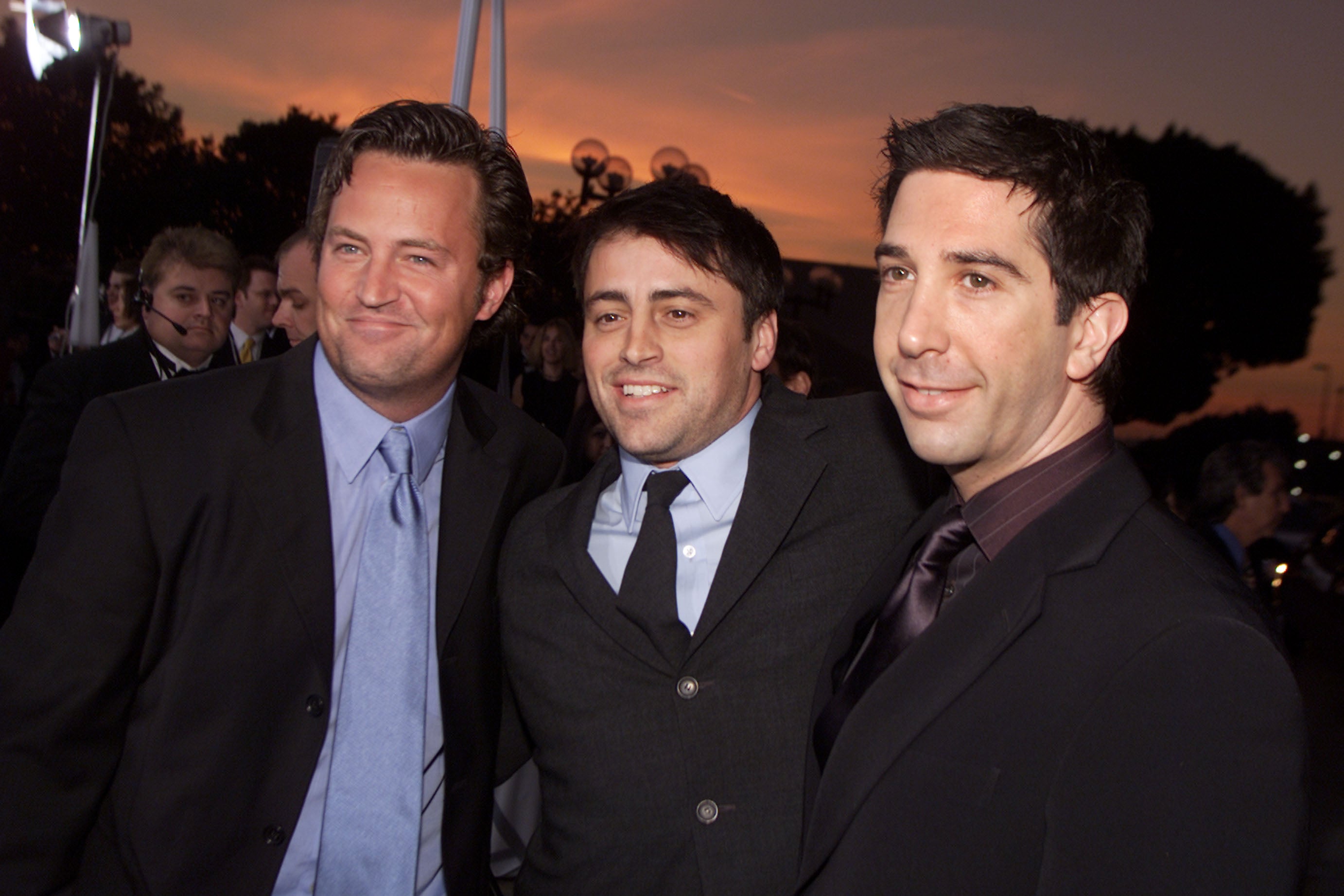 ‘Friends’ stars Matthew Perry, Matt LeBlanc and David Schwimmer