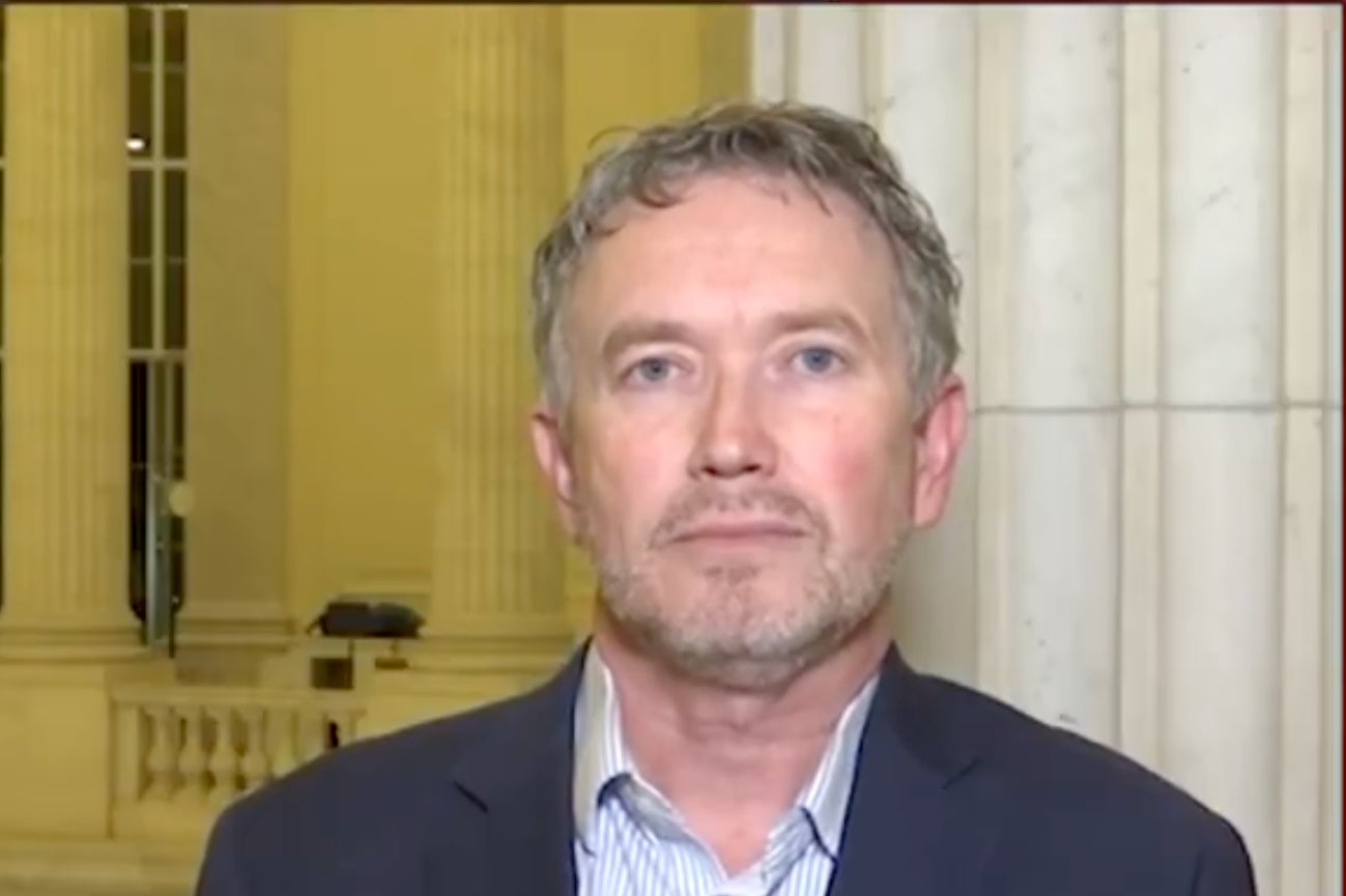 Massie joined Gaetz’s primetime show on OAN to explain he would not be voting for Johnson