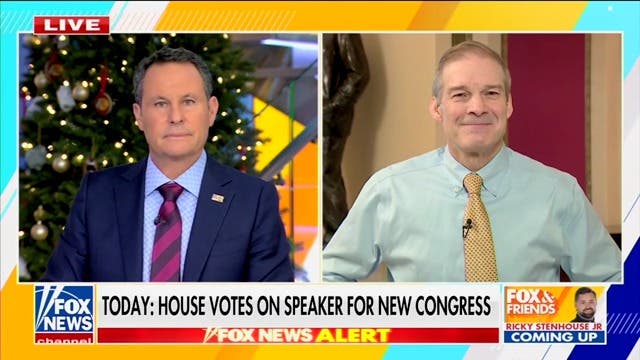 <p>Fox News host Brian Kilmeade believes that House Speaker Mike Johnson has lost another Republican vote — only to be reminded by Jim Jordan that former Rep. Bob Good is no longer in Congress.</p>