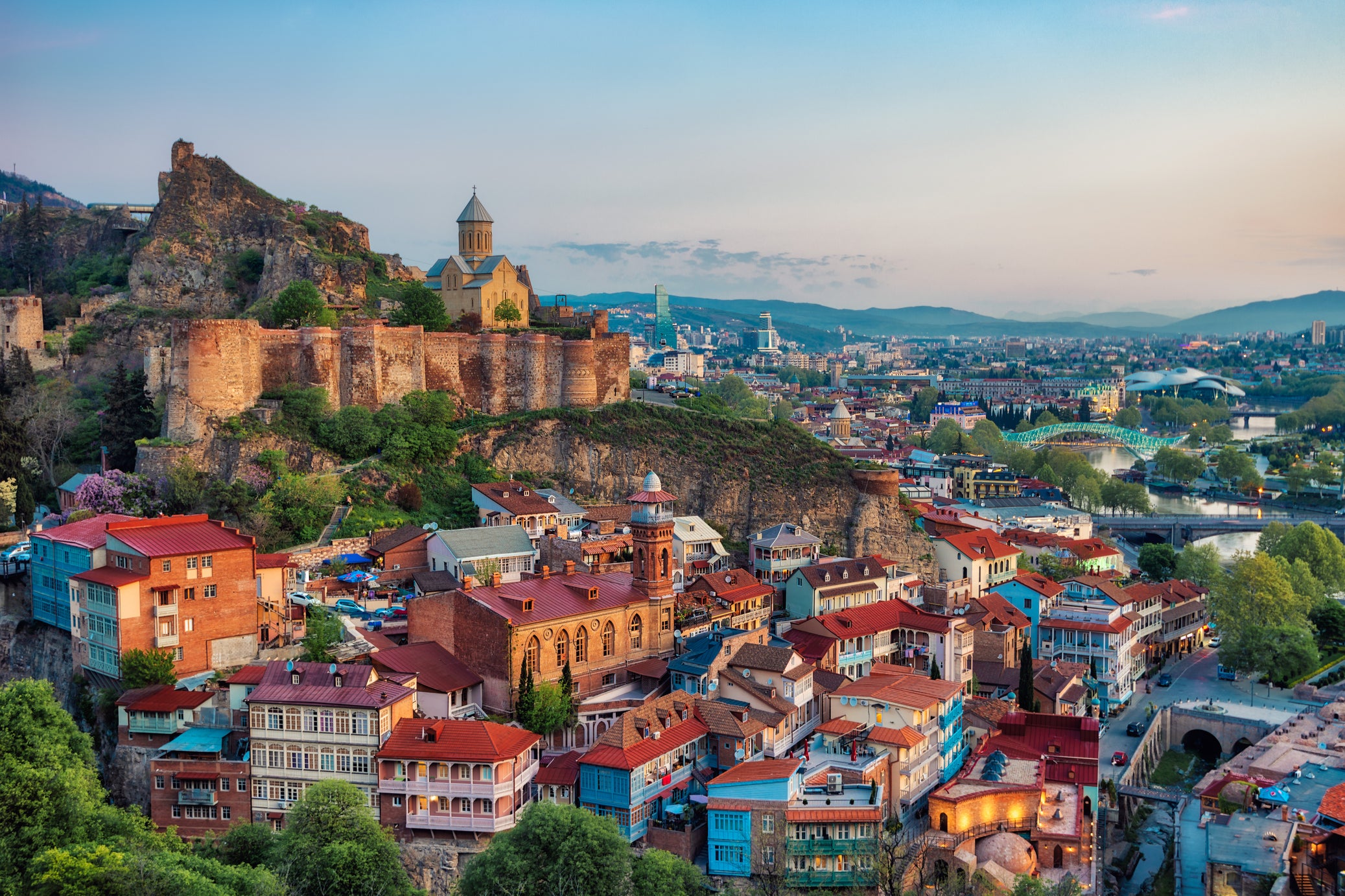 Return flights to Tbilisi this summer are available for as little as £186