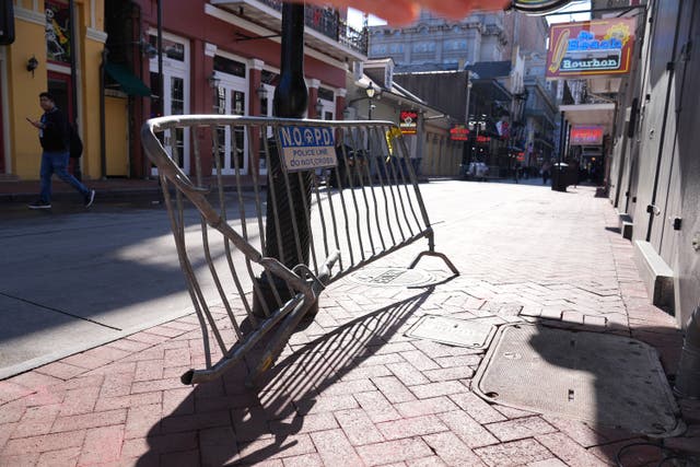 New Orleans Car into Crowd Bollards