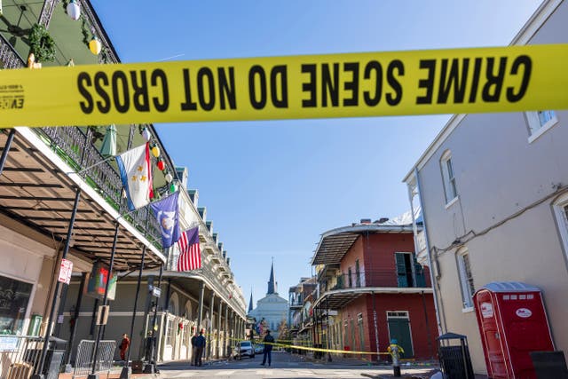 New Orleans Car into Crowd Bollards
