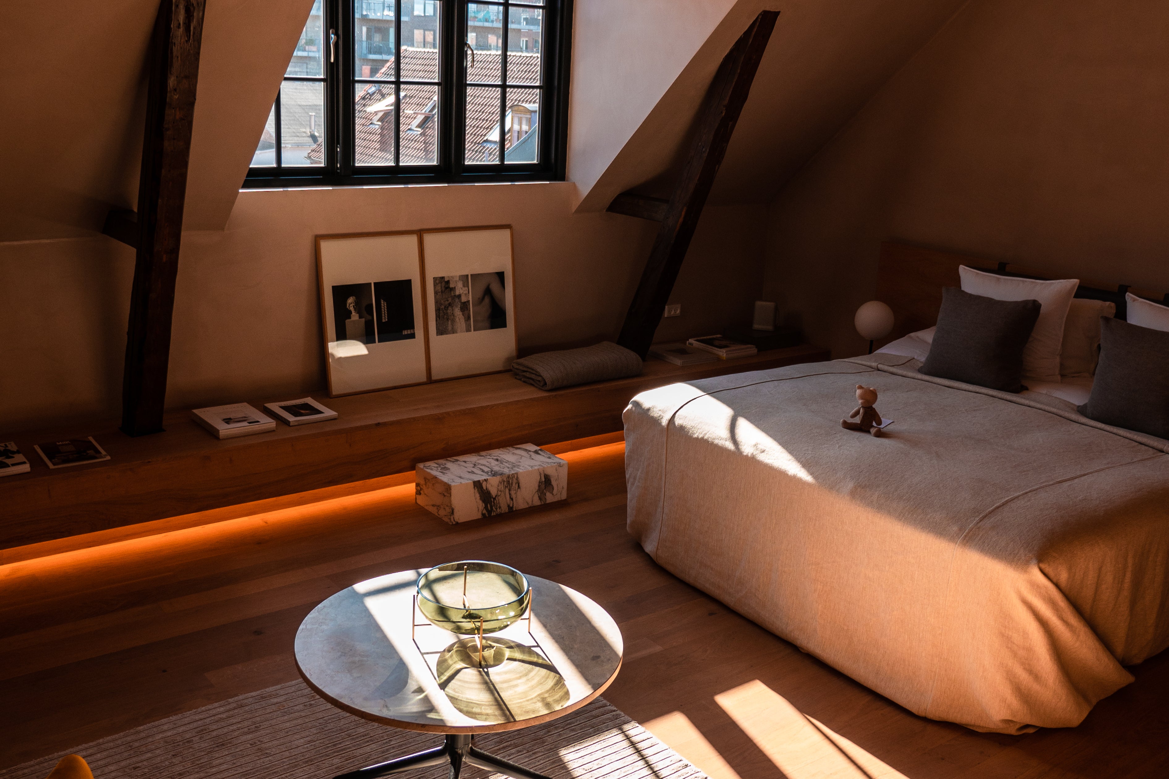 For a romantic stay in Copenhagen, opt for the tasteful Audo hotel