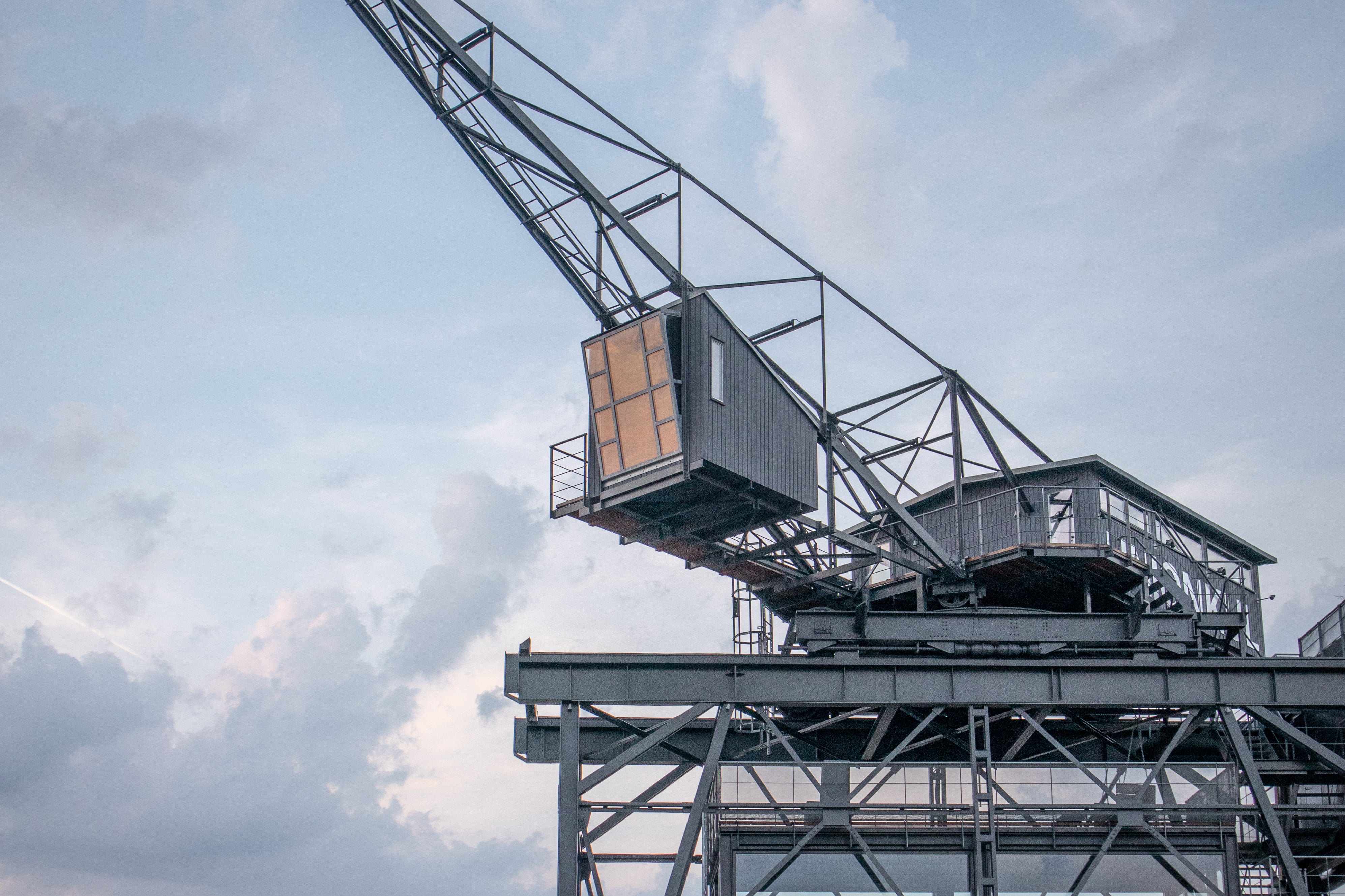 Only in Copenhagen could a crane be repurposed into a luxury stay